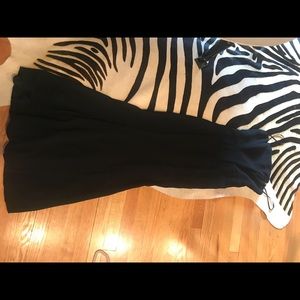 Jill Stuart Harlow strapless black gown 0